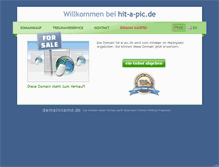 Tablet Screenshot of hit-a-pic.de